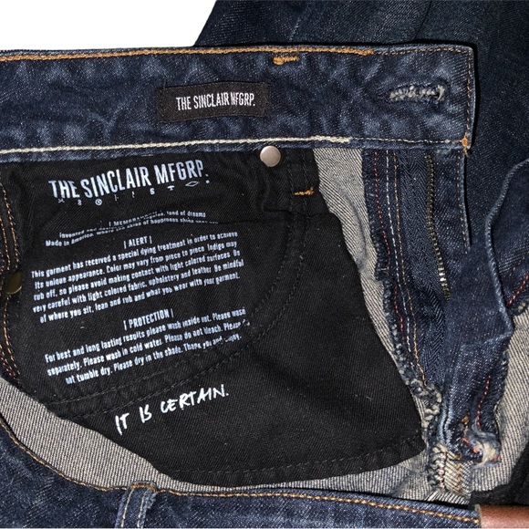 SINCLAIR MFGRP. Elon Essentials The Stick Jeans Dark wash - Picture 5 of 9